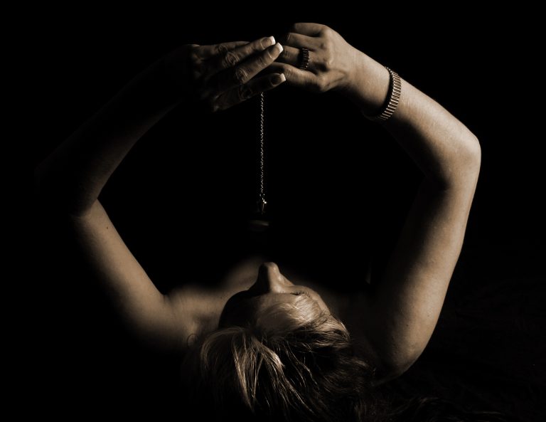 girl lying down holding something