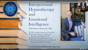 Emotional Intelligence and Hypnotherapy