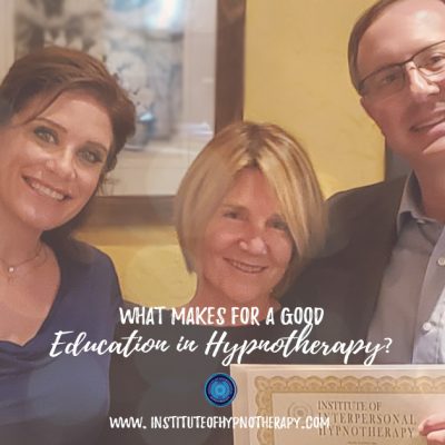 three hypnotherapist smiling